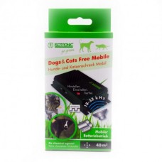 Aparat portabil cu ultrasunete pentru alungarea insectelor, cainilor si pisicilor Free Mobile 70626 40mp
