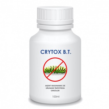 Agent biodinamic de daunare impotriva omizilor, Crytox B.T., 100 ml