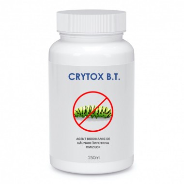 Agent biodinamic de daunare impotriva omizilor, Crytox B.T., 250 ml