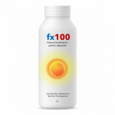 Extract biodinamic pentru depozite, fx100, 1 litru