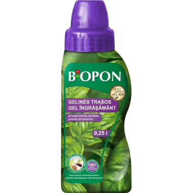 Biopon, ingrasamant gel pentru plante aromatice 0,25 l