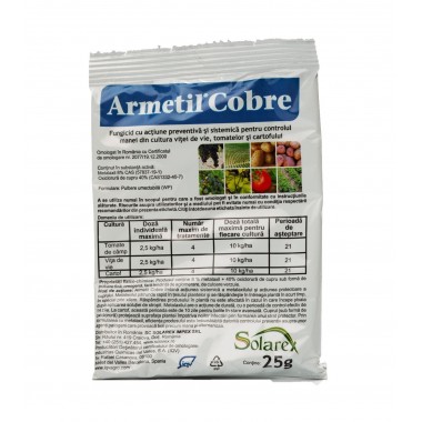 Fungicid Armetil Cobre 25 g