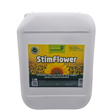  STIM FLOWER: Biostimulator Organic pentru O Inflorire Sanatoasa a Florii Soarelui - 10L