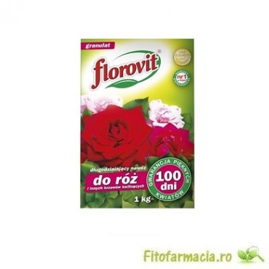 Florovit pentru trandafiri si alti arbusti ornamentali cu efect prelungit 100zile 1kg 