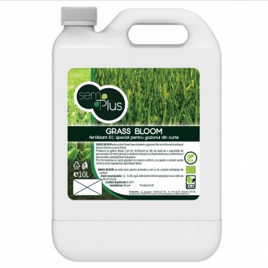 Fertilizant EC special pentru gazonul din curte, Grass Bloom, 10 litri